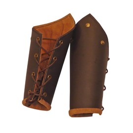 Epic Armoury 100451 Ready For Battle Bracers Brown Underarm Tank Unisex Adult