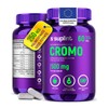 Polinicotinato Cromo 250 Mcg Suplemento Vegano Mineral Esencial Metabolismo Energía