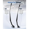 Replace 43513 43514 Front Windshield Wiper Arms Compatible with Ford