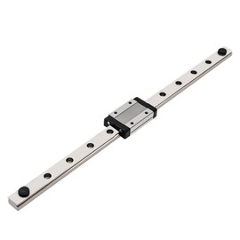 Creativity MGN12 450mm Linear Rail Guide with MGN12H Stainless Steel Black Carriage Block for Ender 3, Corexy, DIY 3D Printers Upgrades and CNC Machine (Type H,450 mm)