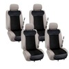 ZONETECH Car Travel Seat Cover Cushion - Premium Quality Classic