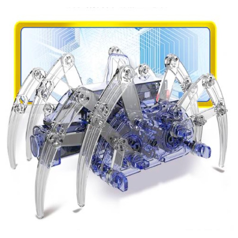 Spider DIY Building Toy Electric Plastic Spider Science Explorer Toy