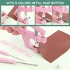 Keadic Snaps and Snap Pliers Set, 31 Colors 360 Sets