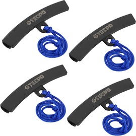 TECPO 4 Piece Wheel Rim Protector Set for Tyre Fitting Soft Plastic Protects Motorcycle & Car Rims from Damage 15cm Protection Length 35cm Cord Ideal Tool for Rim Protection during Installation