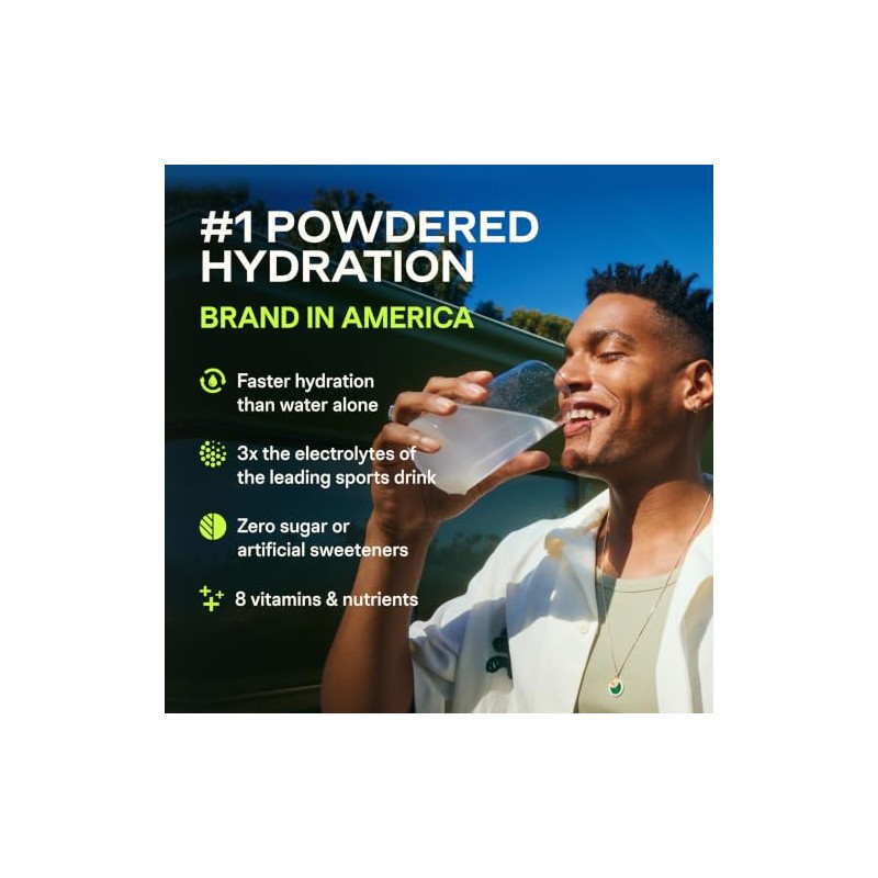 Liquid Multiplicador Hidratación Azúcar Lima Limón Mezcla Bebida Polvo Electrolito