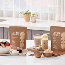 Lupinery Roasted Lupin Powder – High Protein, Low Carb, Gluten-Free, Keto & Vegan Friendly Flour Alternative – 100% Australian Lupin – 400g