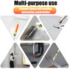 Self Leveling Cement Tool Kit,Epoxy Flooring Tool Kit,Self-Leveling Rake,Spike Shoes