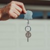 WHAMVOX Robust Copper-zinc Alloy Compass Keychain Portable Compact Pocket Compass