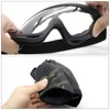 Yzpacc Airsoft Mask with Glasses, Foldable Half Face Airsoft Mesh