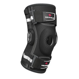 NEENCA Hinged Knee Brace for Knee Pain, YHX033-US-Black-4XL