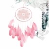 Mbsomnus Feathers for Crafting, 600 Pcs Pink Feathers Natural Craft