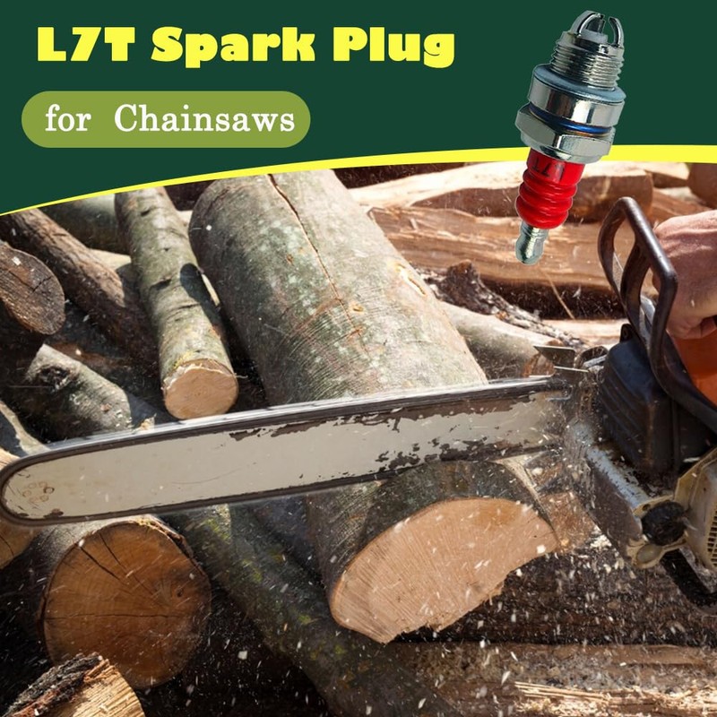 2 PCS L7T Spark Plug Universal 2 Stoke Engine Spark