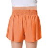 MODERN ASIR 3 Pack Girls Flowy Shorts with Spandex Liner