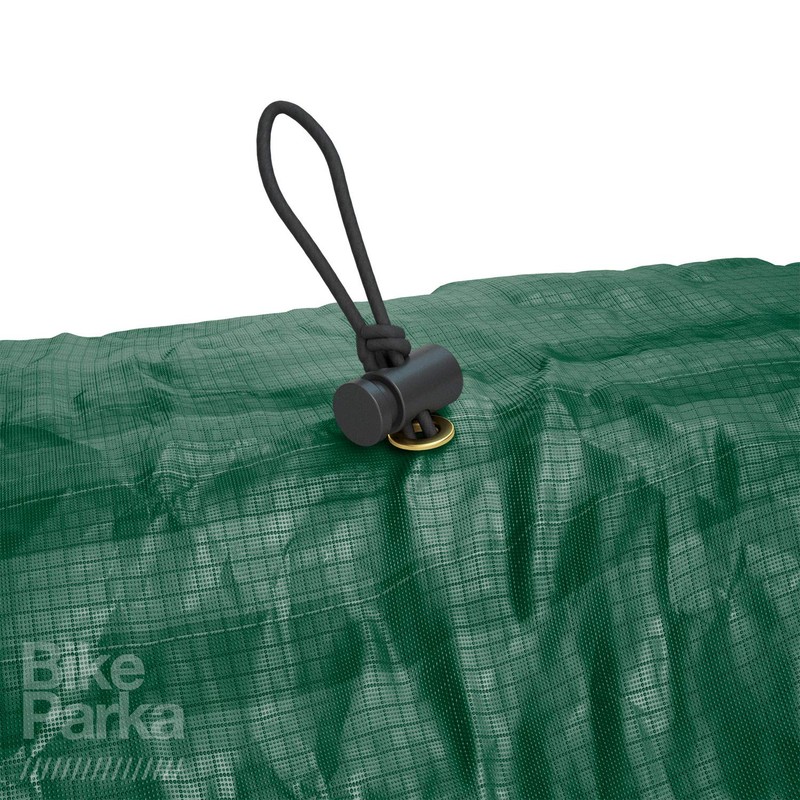 BikeParka XL Waterproof Bicycle Cover (FOREST Green)