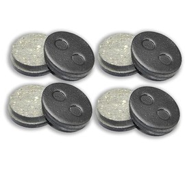 HERCHR Pastillas De Freno De Disco De Bicicleta, 4 Pares 0,2 × 0,8 Pulgadas Circular BB5 M446 Bicicleta Eléctrica De Montaña Resina Semi Metal Aceite Pastilla De Freno De Disco Accesorio