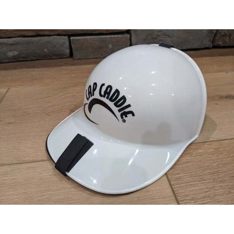 Cap Caddie - White - Baseball Hat Protector for Storage