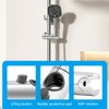 Hand Shower Holder, Adjustable Shower Holder, 360° Rotatable Shower Holder,