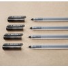 czxwyst 8761 Basic Liner Gel Ink Pens 0.5mm Fine Point