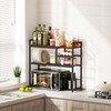 Snughome 31.9" Desk Shelf, Desktop Organizer Shelf, Desk Hutch Dorm,
