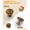 Amerdeco UK0006 Pack of 12 Furniture Knobs Cupboard Knobs Antique