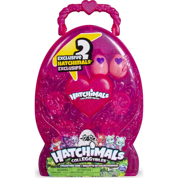Hatchimals CollEGGtibles, Collector’s Case with 2 Exclusive CollEGGtibles, for Ages