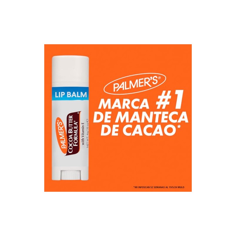 Palmers Cocoa Butter Formula Bálsamo Labial Humectante con Manteca de
