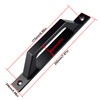 AWEN 4 pcs Carbon Steel Sliding Barn Door Handle Wood