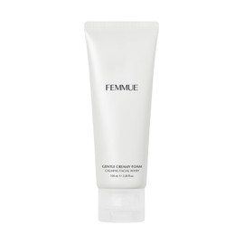 FEMMUE Gentle Creamy, Foam Wash, Foam, Facial Cleanser, Dry Skin, Sensitive Skin, Pores, Moisturizing, Weak Acid, Japanese Genuine Product, 3.4 fl oz (100 ml)