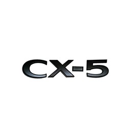 Matte Black CX-5 (KF/Late New Model) Car Name Emblem