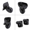 1 Pair Trunk Wheels,Luggage Wheel Spare Part Swivel Universal Wheel