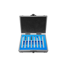 Paulimot Steel 8 Bit Set – HSS Turning Chisel Set 8 Pieces 6 mm