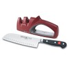 Wusthof Classic Santoku High Carbon Stainless Steel Knife With Sharpener