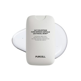 PURCELL Ampolla de calostro en bruma 24 horas al día, 7 días a la semana piel de cristal con hidratación prolongada, piel suave sin poros, antes y... 
