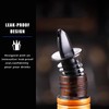 4 Pack Plastic Liquor Free Flow Pourers, Liquor Bottle Pourers