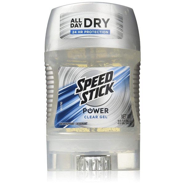 Speed Stick Anti-Perspirant Deodorant Power Clear Gel 3 oz (Packs of 3)