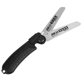 SK11 Replacement Blade Type Folding Saw Double Blade Saw for Woodworking/Light Metal Bulky Waste Dismantling SW120-MK
