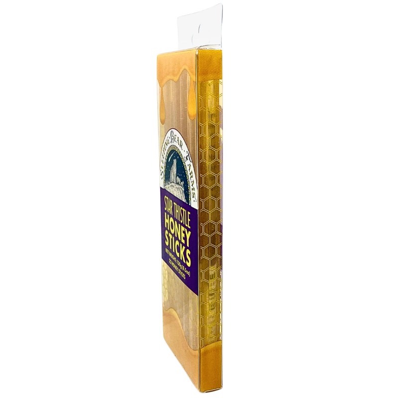 Honey Sticks 22 Honey Straws Made with Pure Star Thistle