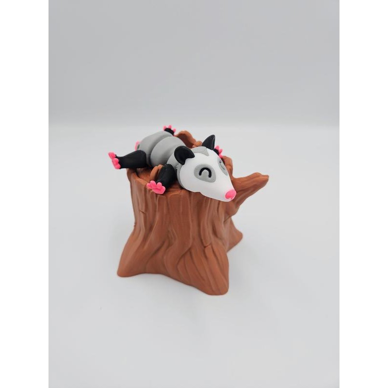 Trash Raccoon, Fox, Panda, Possum, Skunk - 3D Fidget -