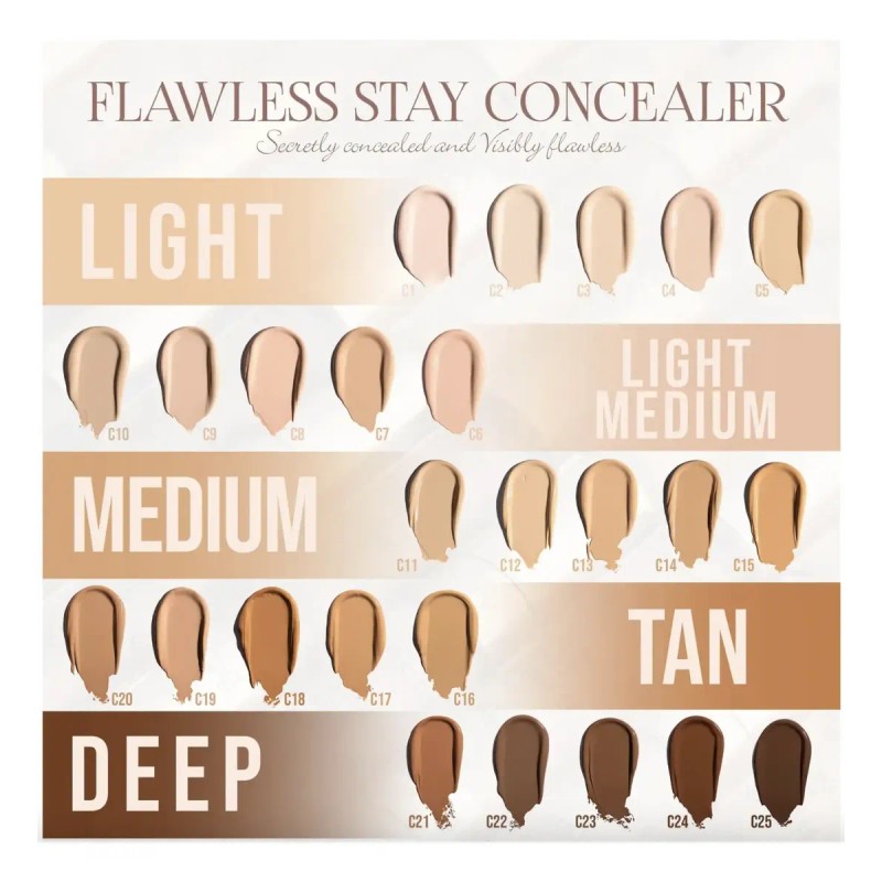 Corrector Rostro Flawless Stay Concealer Beauty Creations®