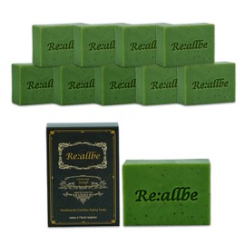 Riol B Houttuynia cordata aged soap hypoallergenic face wash soap, 10 packs, 100g / 리올비 어성초 숙성비누 저자극 세안비누, 10개입, 100g