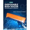 Body Razors | Combed Head to Prevent Cuts | Gentle