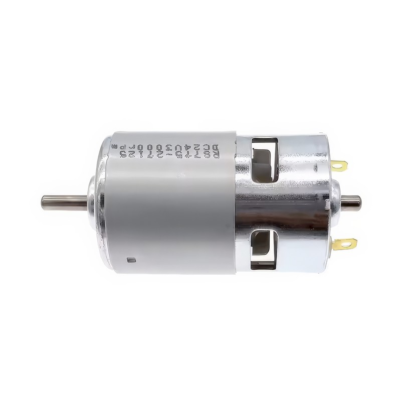 RS775 High-Torque Dual-Ball Bearing DC Motor – 12V-24V Low-Noise Electric