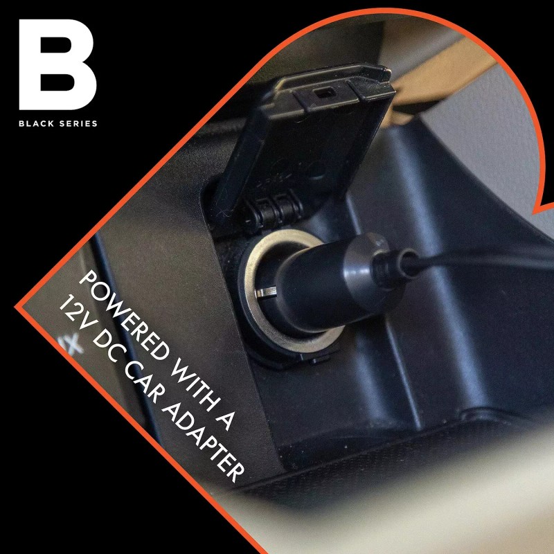 Black Series Auto Vacuum Powerful Versatile Bagless 12V DC Power