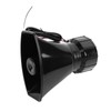 Car Megaphone Speaker 7 Tone Sound Siren Horn Emergency Sound