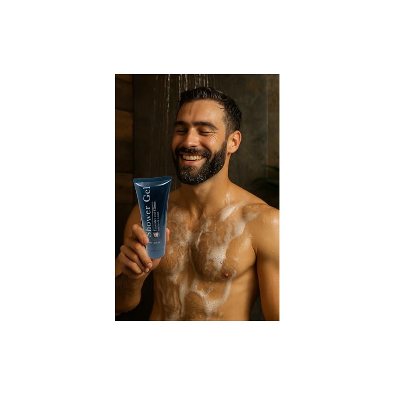 GBS Beard & Face Wash PLUS 2 GBS Shampoo Brushes