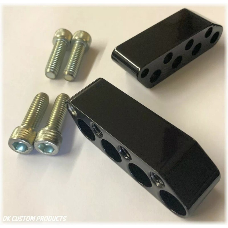 DK Custom Products Passenger Floorboard Relocator FB16 Harley Baggers &
