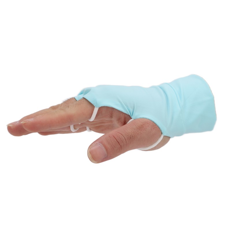 Half Finger Gloves Breatheable UV Protection Ice Silk Outdoor Gloves
