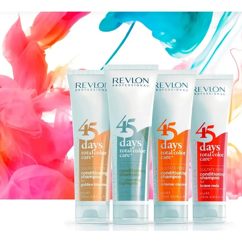 Shampoo Acondicionador Revlonissimo® 45 Days Tonos Rubios