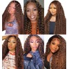 Brown Curly Bundles Human Hair Ombre Dark Brown Deep Wave