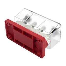 Saihisday 600A Battery Bus Bar High Current BusBar Terminal Block Heavy Duty Battery Distribution Block for RV Trucks Cars Pickups Trailers Motorcycles Caravans Boats (Black)